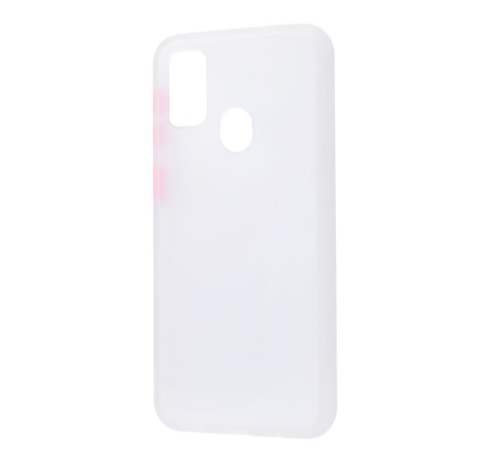 Чехол Matte Color Case (TPU) Samsung Galaxy M21/M30s (M215/M307) white